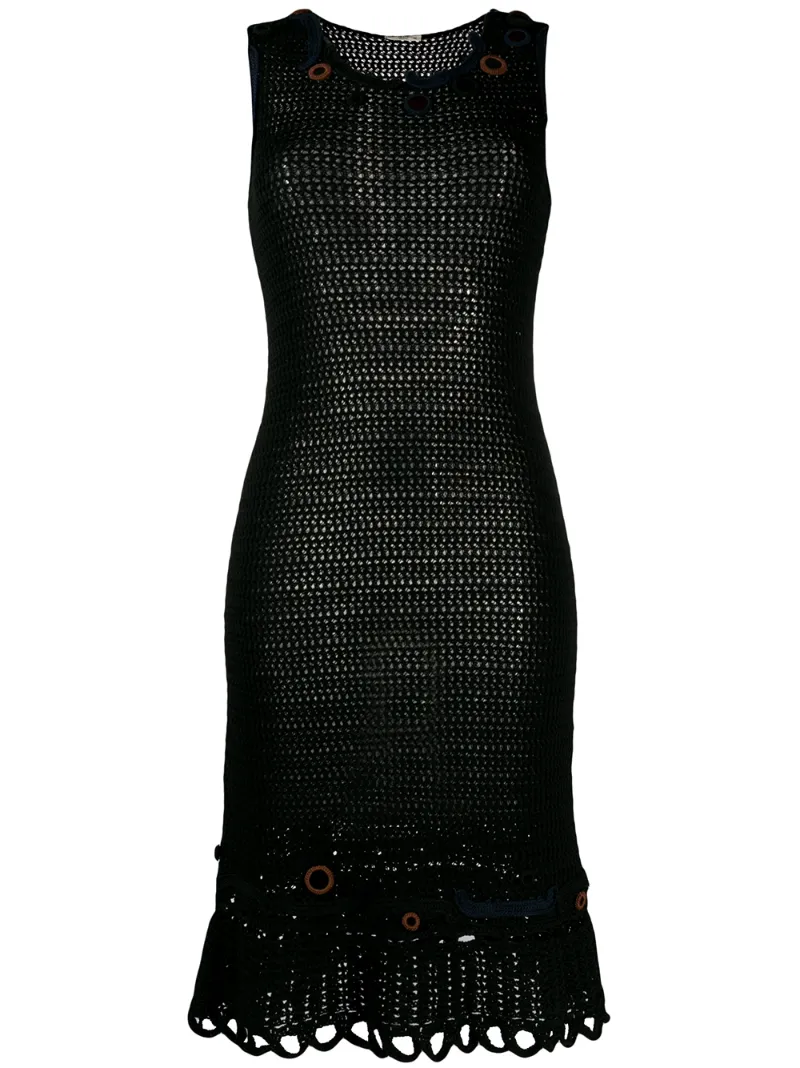 Prada Pre-Owned sleeveless crochet dress