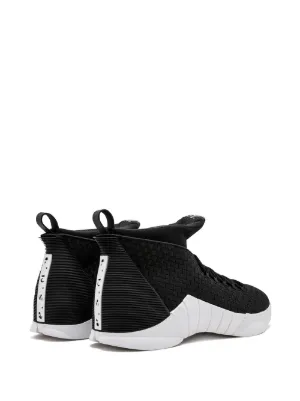 Shop Black White Jordan Air Jordan 15 Retro Psny Sneakers With Express Delivery Farfetch