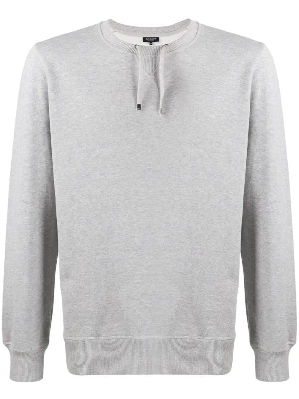 sweater with drawstring