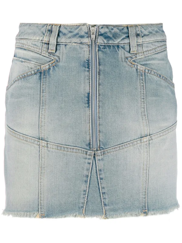 givenchy denim skirt