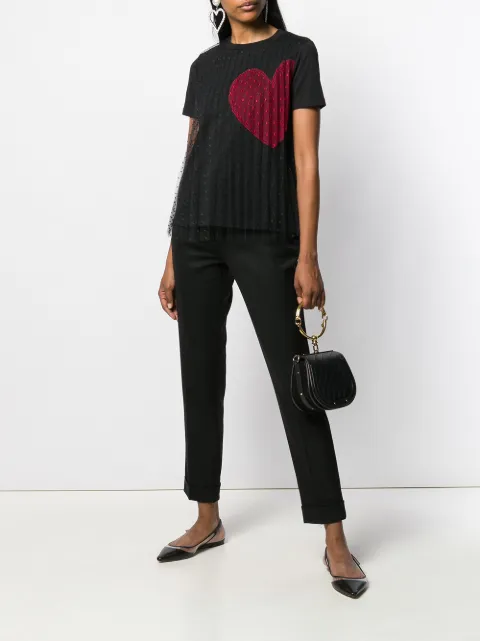 valentino heart t shirt