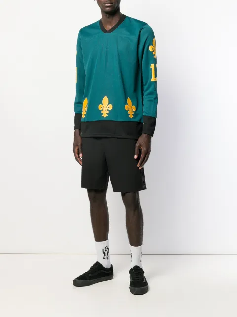Supreme Fleur De Lis Hockey Top - Farfetch Supreme Fleur De Lis Hockey Top - Farfetch