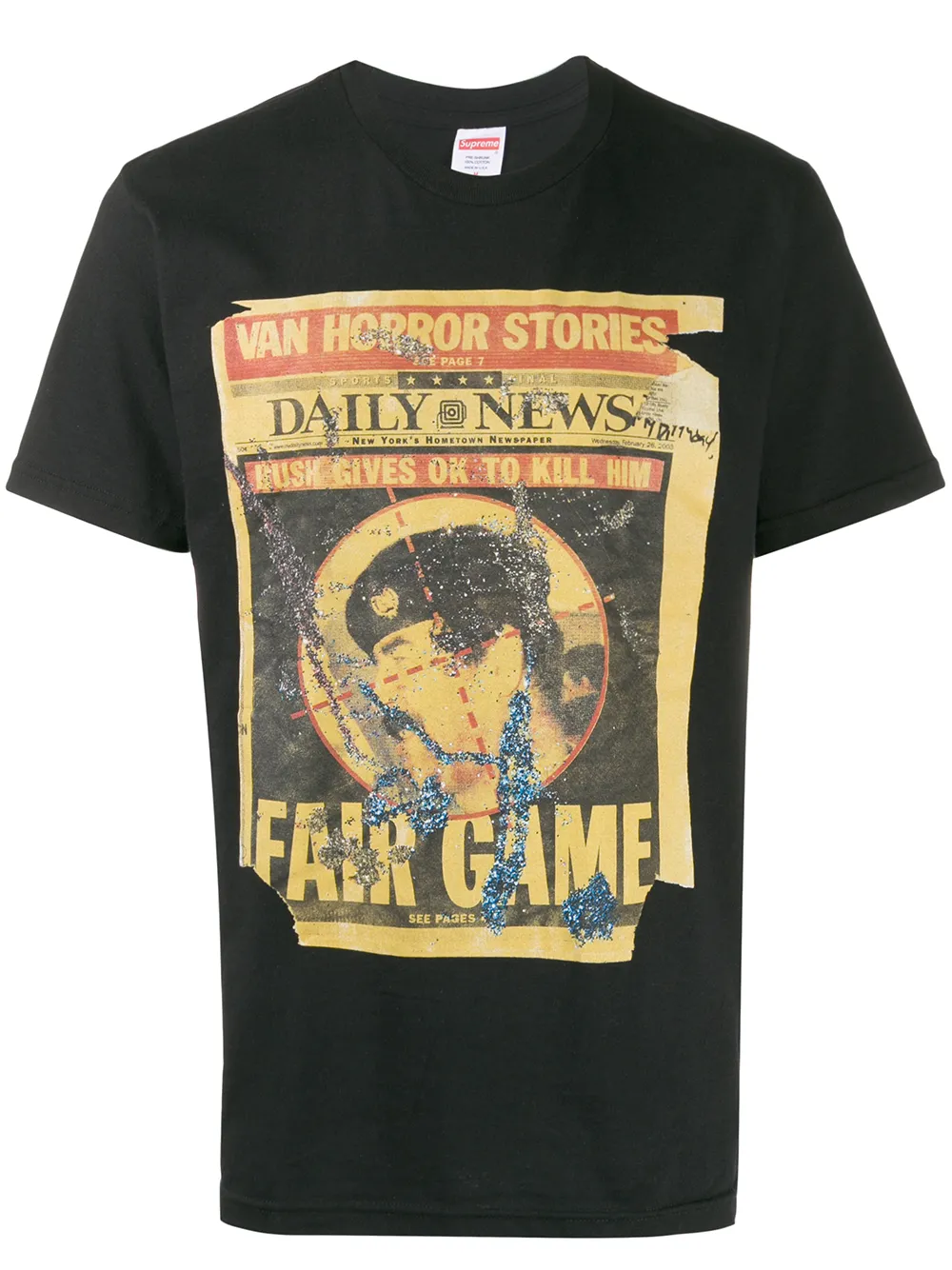 Supreme fair game store tee