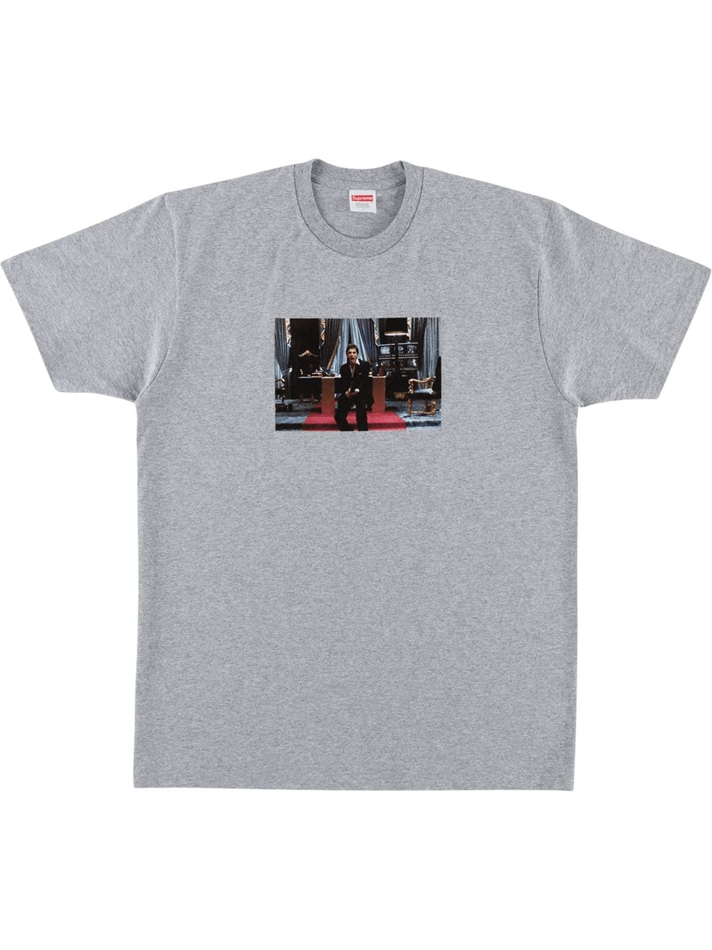 Supreme Scarface Graphic-print T-shirt In Gray