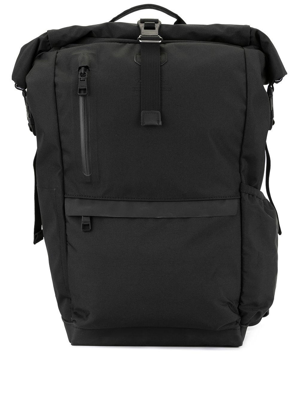 Shop As2ov Roll Top Backpack In Black