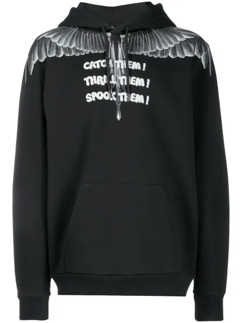 COUNTY OF MILAN sudadera con capucha y estampado Catch Them Wings