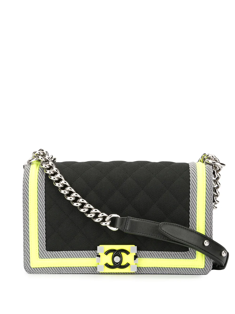 CHANEL Pre-Owned Borsa a spalla Boy - Nero