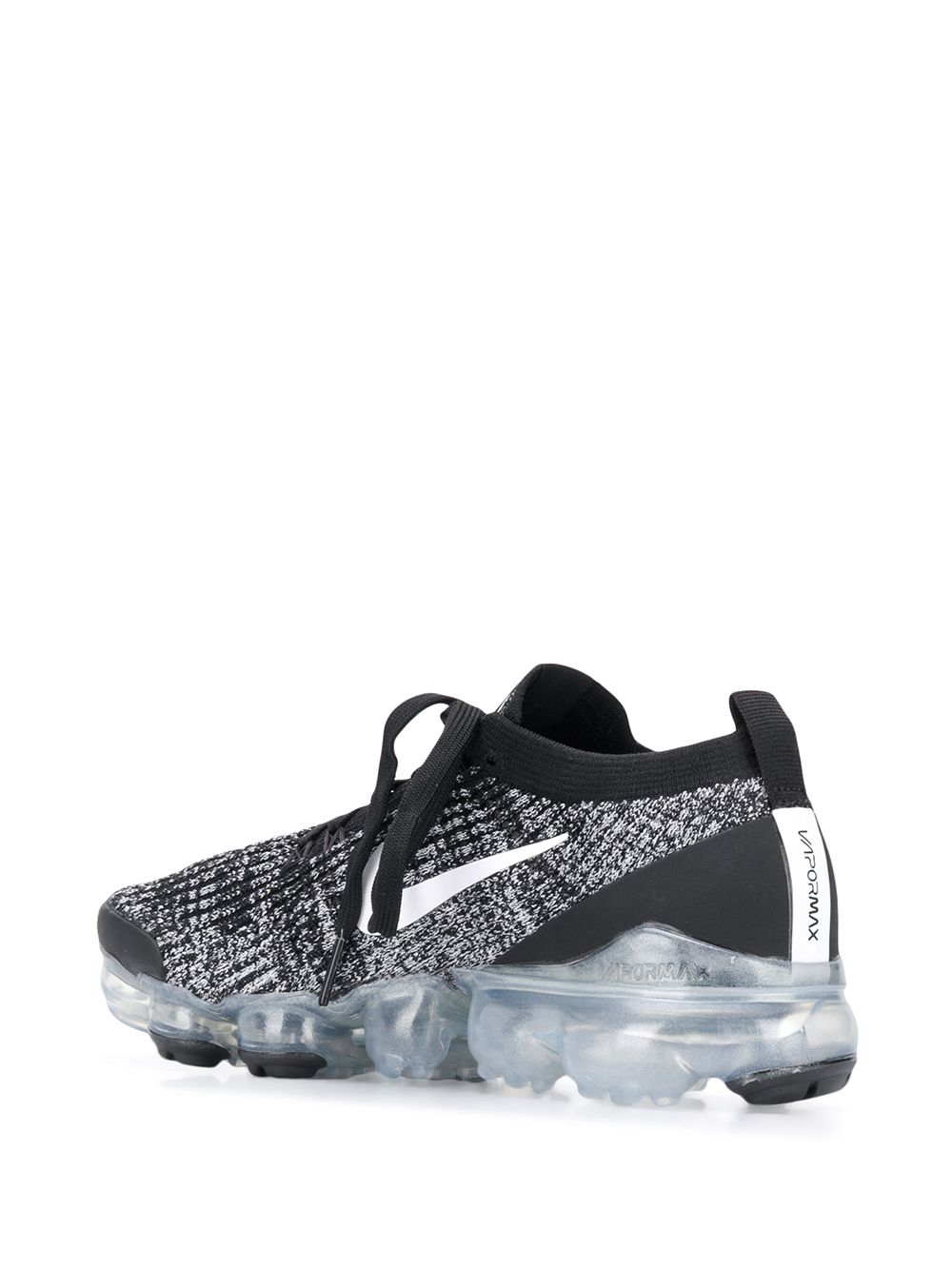 Nike Air Vapormax Flyknit 3 "Black White Metallic Silver" sneakers WOMEN