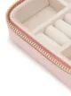 WOLF quilted jewellery box