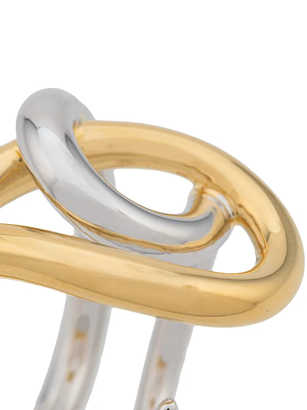 Charlotte Chesnais Blaue Knot Ring | Gold | FARFETCH ID