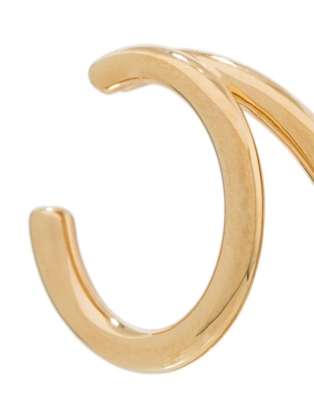 Shop Charlotte Chesnais Triplet Earring In Gold