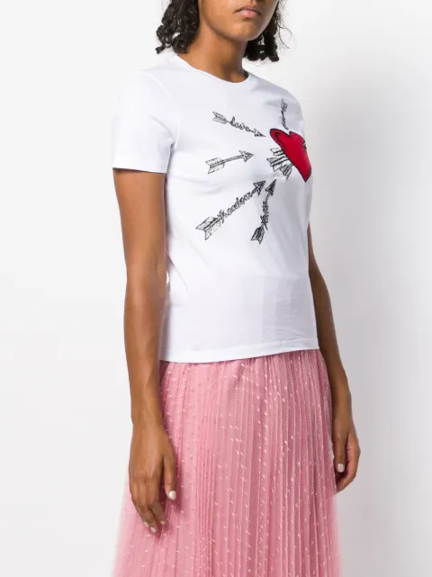 valentino heart t shirt