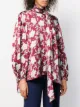 Chloé floral tie-neck blouse