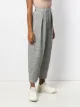 See by Chloé checked tapered trousers