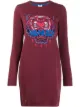 Image 1 of Kenzo embroidered logo sweat dress