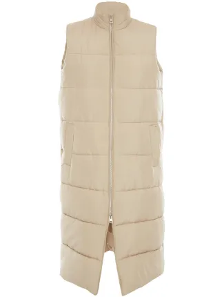 puffer sleeveless jacket