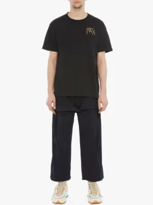 embroidered rainbow t shirt