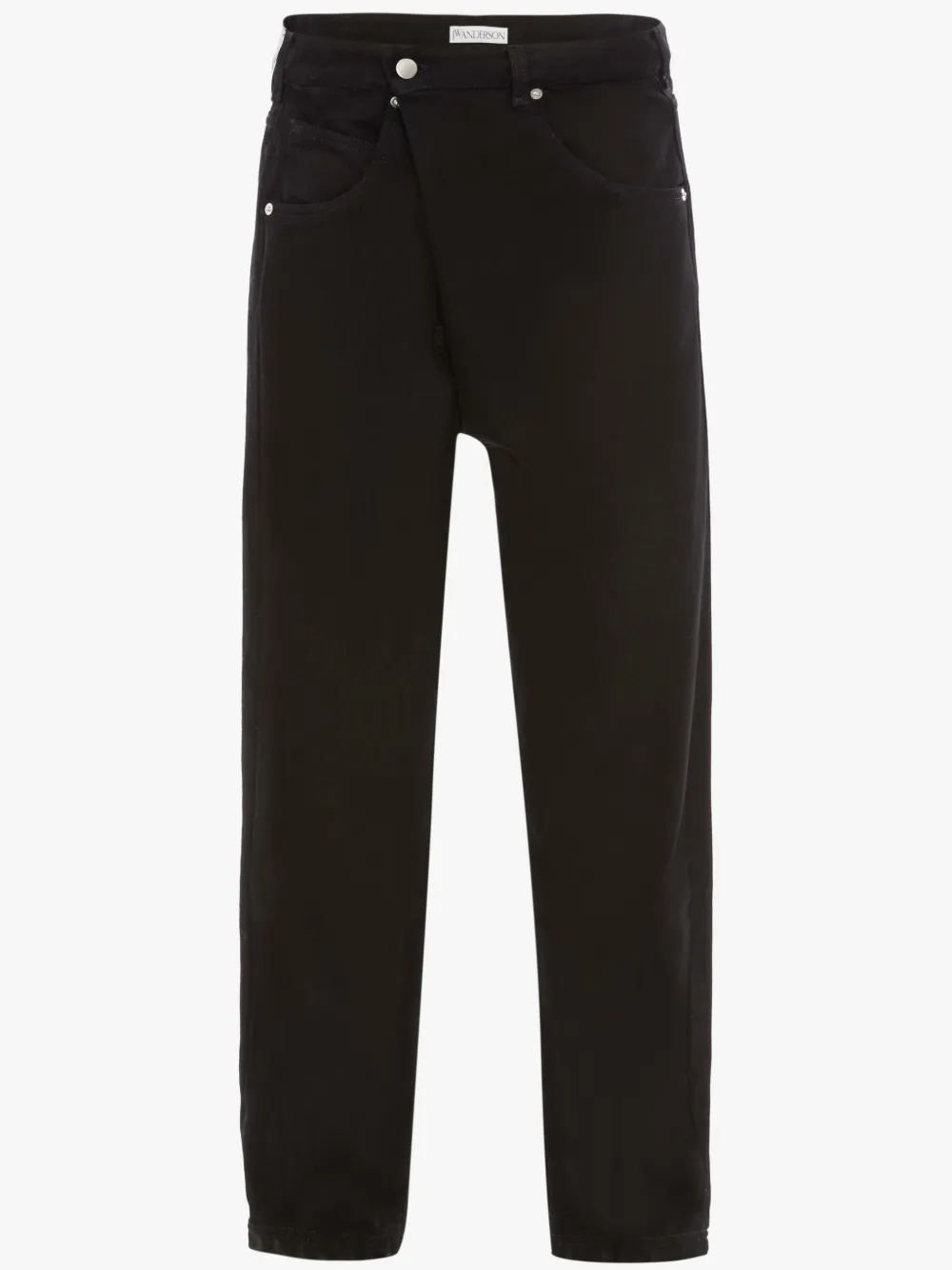 Click to view more detailed imagery on our partner's website Jw Anderson Folded Front Jeans In Black