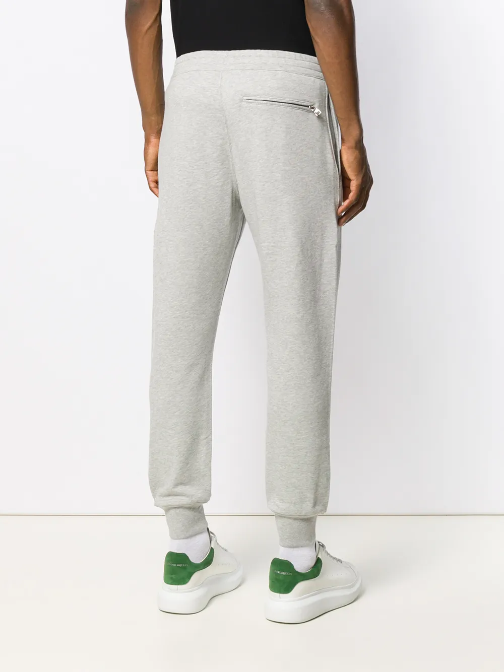 фото Alexander mcqueen спортивные брюки с нашивкой skull