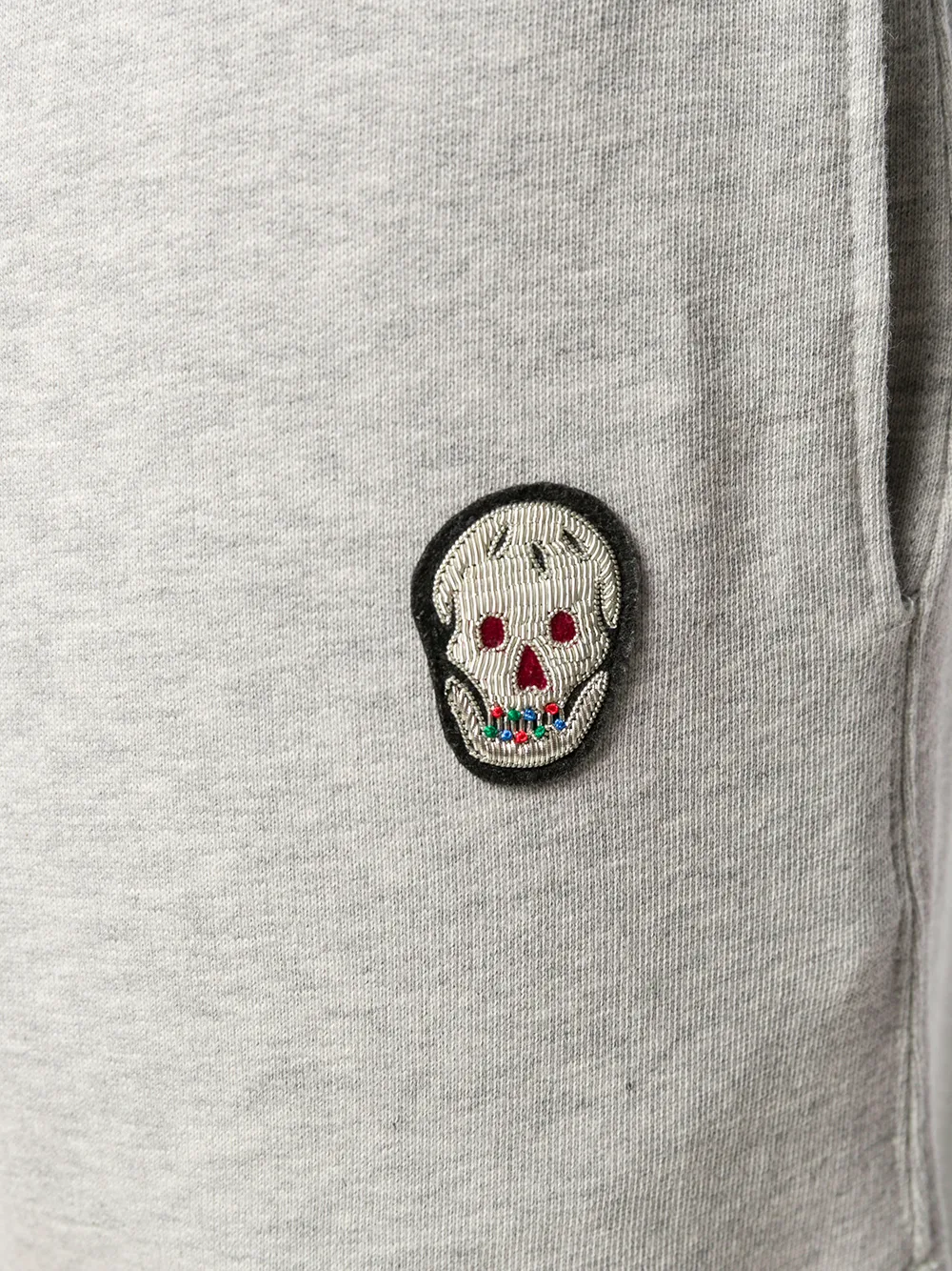фото Alexander mcqueen спортивные брюки с нашивкой skull