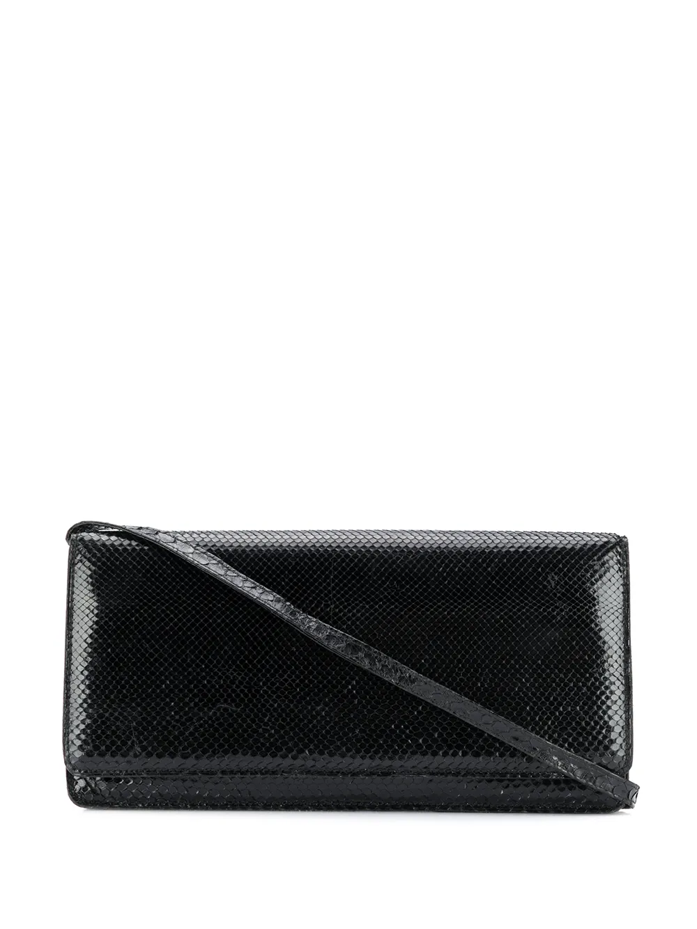 sac porté épaule en cuir texturé