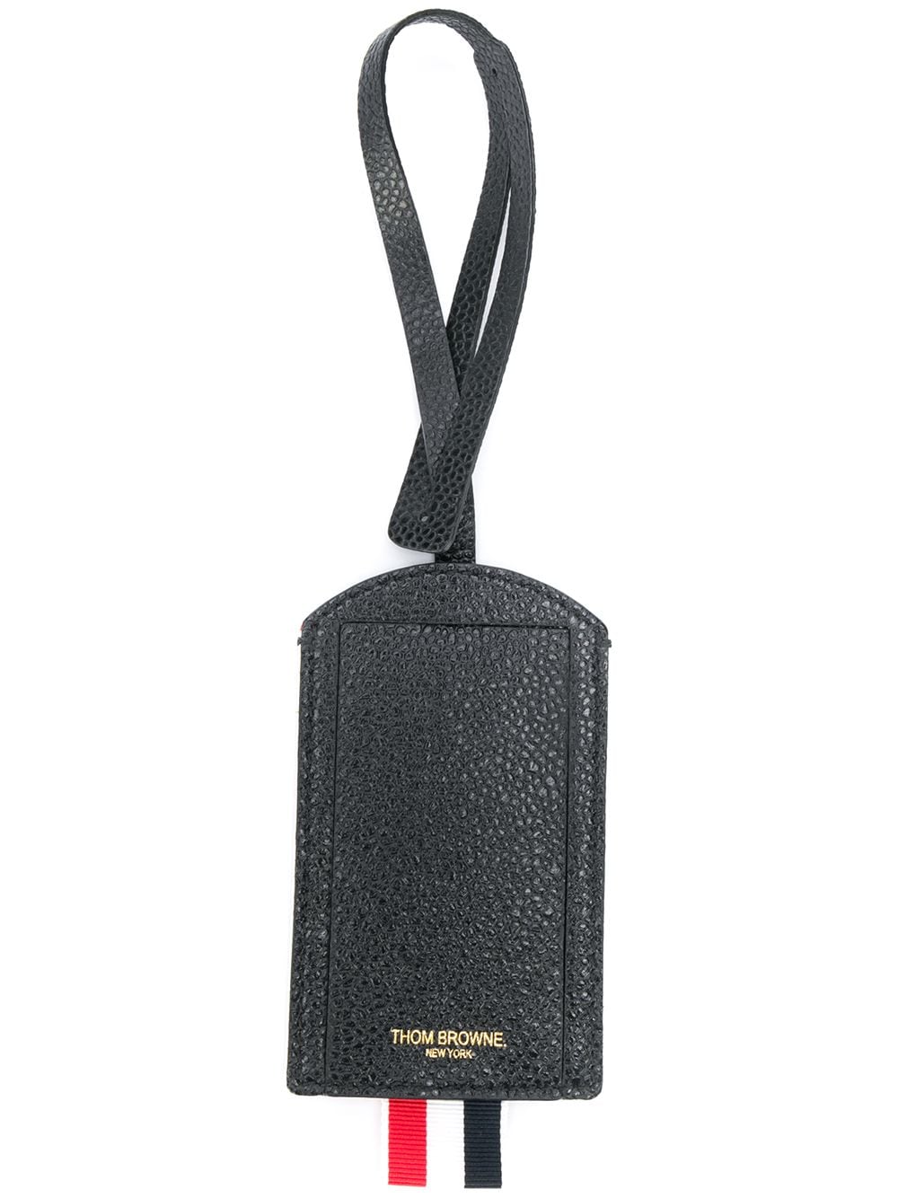 Image 1 of Thom Browne logo patch luggage tag