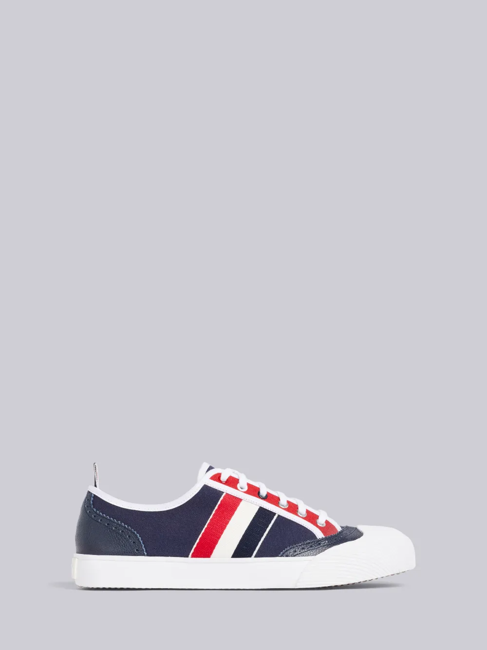 THOM BROWNE THOM BROWNE RWB CANVAS BROGUING SNEAKERS,MFD140A0158814121770