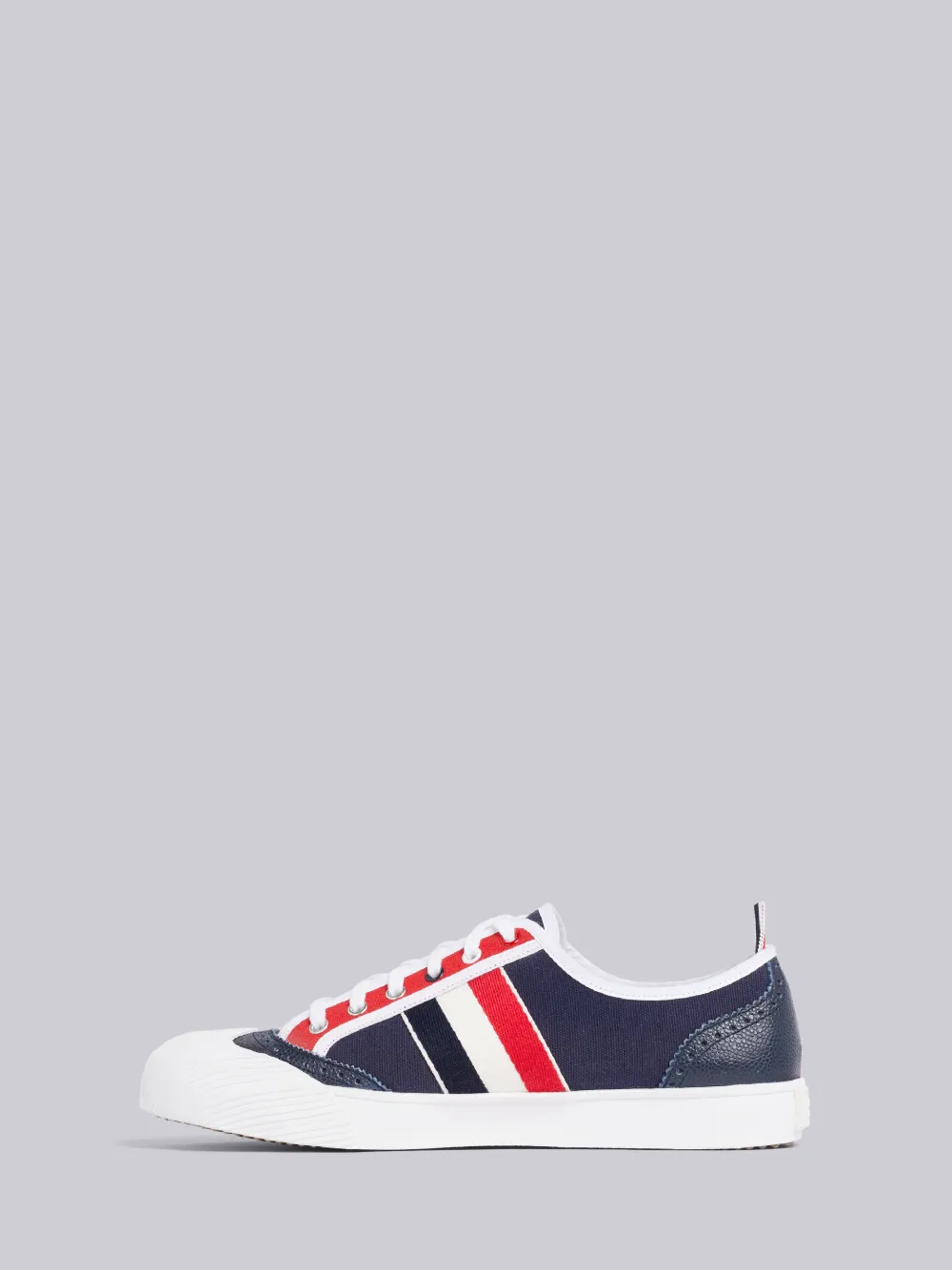 THOM BROWNE THOM BROWNE RWB CANVAS BROGUING SNEAKERS,MFD140A0158814121770
