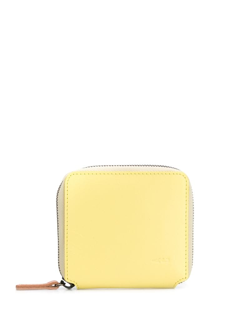 Ally Capellino All Around Zip Wallet In Yellow