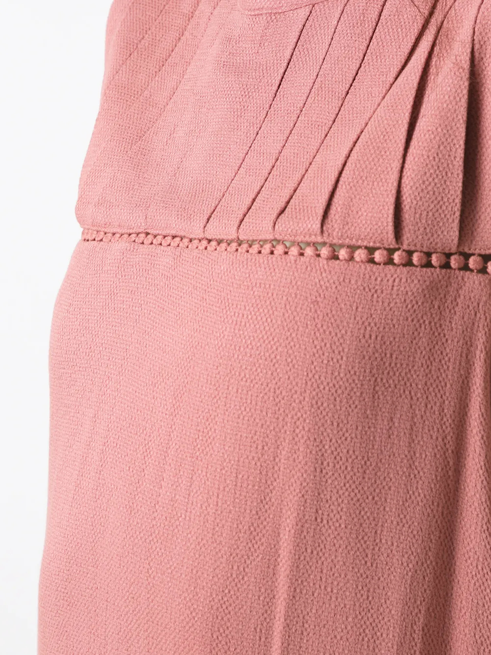 Olympiah Hagia Pleat-detail Dress In Pink