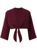 Olympiah Lucca cropped blouse - Red