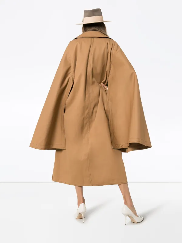 coat with capelet