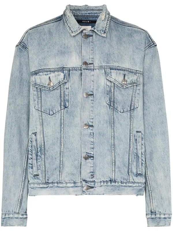 washed denim jacket