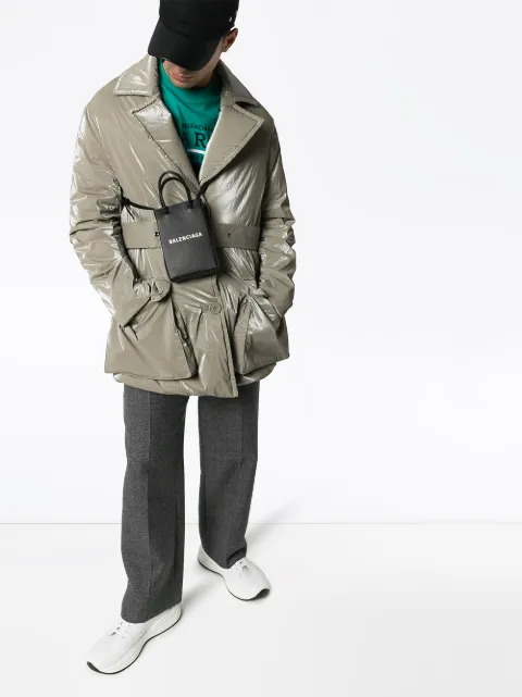 tailored puffer jacket