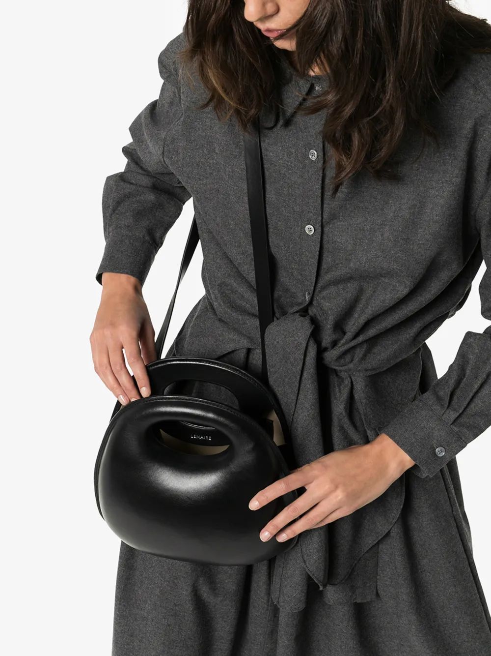 lemaire strukturierte handtasche,w193bg248ll11114122671