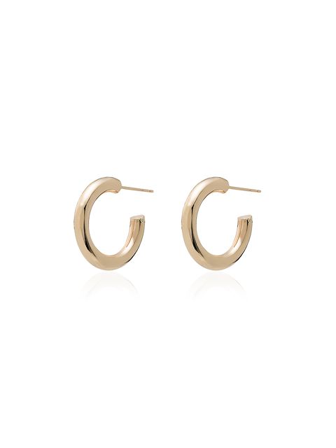 Loren Stewart chubby huggie hoop earrings