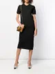 Image 2 of Fendi FF motif knitted skirt