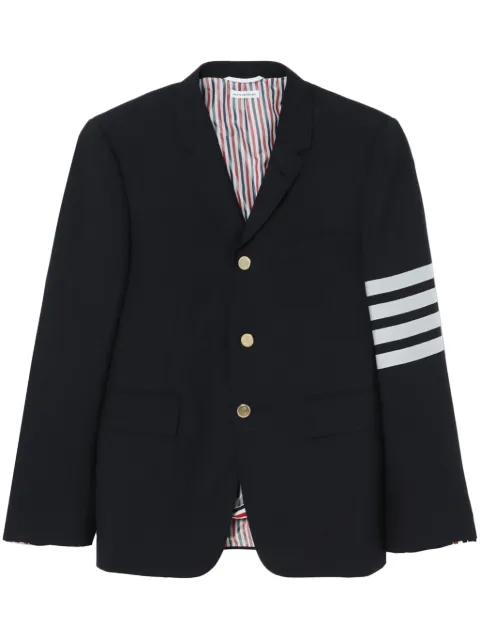 Thom Browne 4-Bar stripe single-breasted blazer