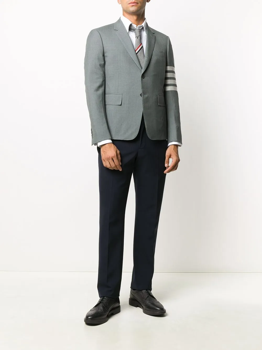 Thom Browne Blazer con dettaglio a 4 righe | Giacche | Image 3