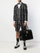 الصورة 2 من Thom Browne سترة كلاسيكية كاروهات وبأربعة خطوط