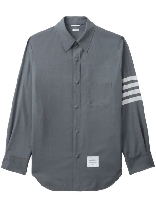 Surchemise à boutons pression - Thom Browne - Modalova