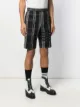 Thom Browne 4-Bar Black Classic Backstrap Short