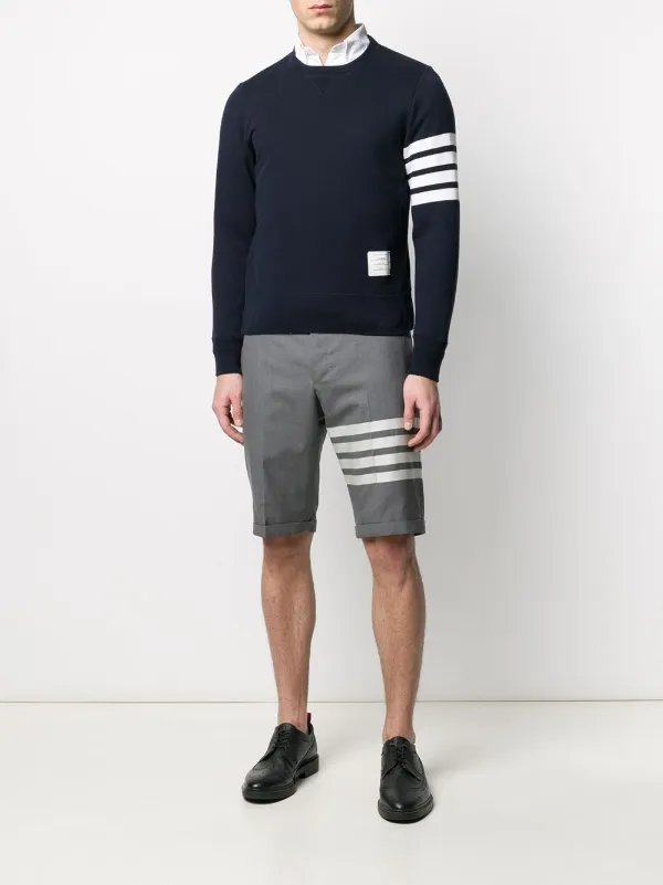 Thom Browne 4BAR ストライプ ショートパンツ 通販 - FARFETCH