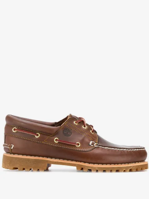 Timberland leather boat shoes