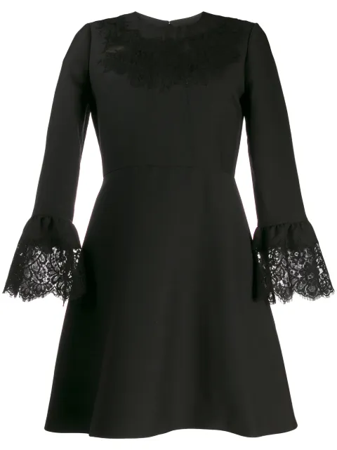 Valentino Garavani lace insert short dress