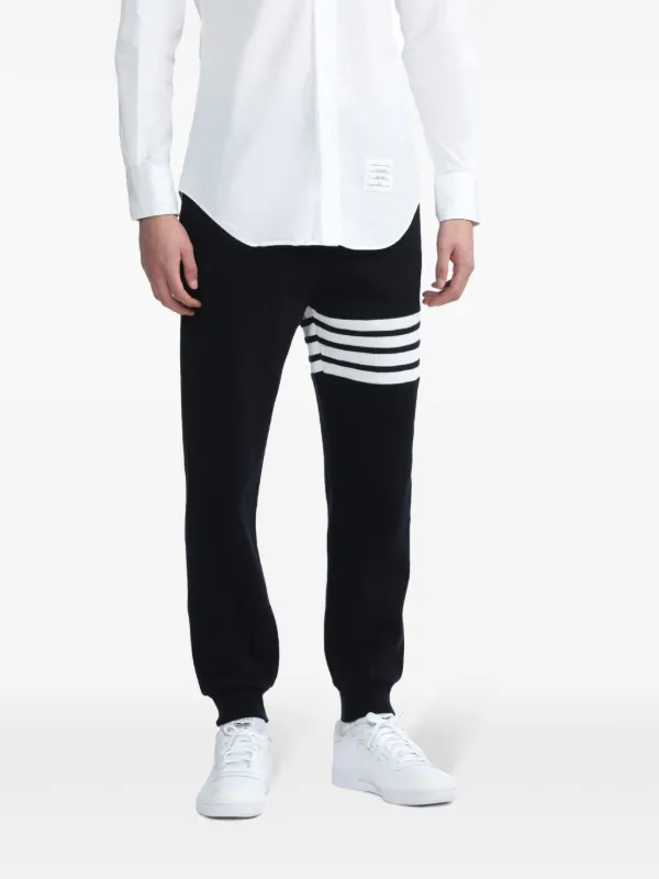 stripe sweatpants thom browne mens sweatpants