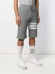 Thom Browne waffle stitch 4-bar stripe track shorts