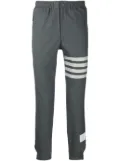 Thom Browne plain weave suiting track pants - Grey