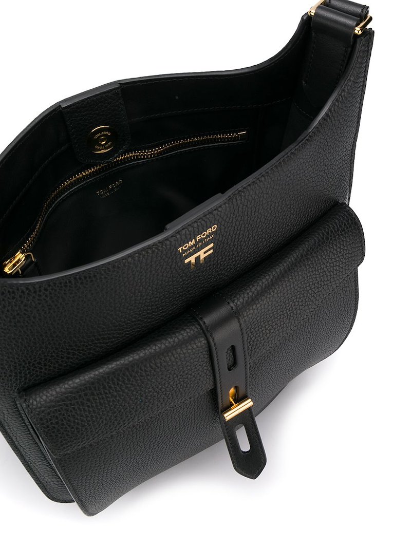 TOM FORD T Twist crossbody bag black | MODES