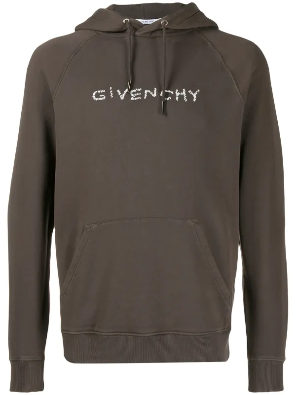 givenchy embroidered hoodie